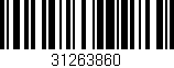 Código de barras (EAN, GTIN, SKU, ISBN): '31263860'