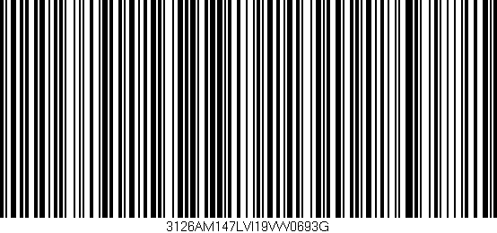 Código de barras (EAN, GTIN, SKU, ISBN): '3126AM147LVI19VW0693G'