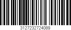 Código de barras (EAN, GTIN, SKU, ISBN): '3127232724089'