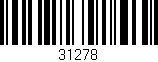 Código de barras (EAN, GTIN, SKU, ISBN): '31278'
