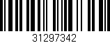 Código de barras (EAN, GTIN, SKU, ISBN): '31297342'