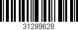 Código de barras (EAN, GTIN, SKU, ISBN): '31299628'