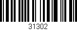 Código de barras (EAN, GTIN, SKU, ISBN): '31302'