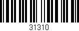 Código de barras (EAN, GTIN, SKU, ISBN): '31310'