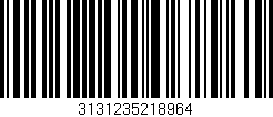 Código de barras (EAN, GTIN, SKU, ISBN): '3131235218964'