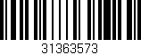 Código de barras (EAN, GTIN, SKU, ISBN): '31363573'