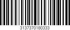 Código de barras (EAN, GTIN, SKU, ISBN): '3137370180333'