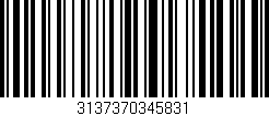 Código de barras (EAN, GTIN, SKU, ISBN): '3137370345831'