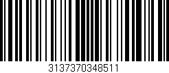Código de barras (EAN, GTIN, SKU, ISBN): '3137370348511'