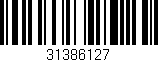 Código de barras (EAN, GTIN, SKU, ISBN): '31386127'