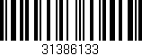 Código de barras (EAN, GTIN, SKU, ISBN): '31386133'
