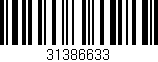 Código de barras (EAN, GTIN, SKU, ISBN): '31386633'