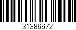 Código de barras (EAN, GTIN, SKU, ISBN): '31386672'