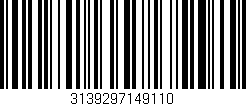 Código de barras (EAN, GTIN, SKU, ISBN): '3139297149110'
