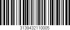 Código de barras (EAN, GTIN, SKU, ISBN): '3139432110005'