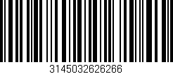 Código de barras (EAN, GTIN, SKU, ISBN): '3145032626266'