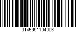 Código de barras (EAN, GTIN, SKU, ISBN): '3145891194906'
