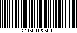 Código de barras (EAN, GTIN, SKU, ISBN): '3145891235807'