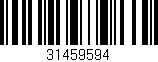 Código de barras (EAN, GTIN, SKU, ISBN): '31459594'