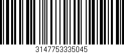 Código de barras (EAN, GTIN, SKU, ISBN): '3147753335045'