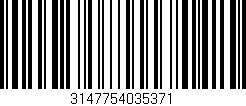 Código de barras (EAN, GTIN, SKU, ISBN): '3147754035371'