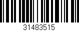Código de barras (EAN, GTIN, SKU, ISBN): '31483515'