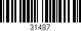 Código de barras (EAN, GTIN, SKU, ISBN): '31487'
