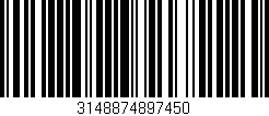 Código de barras (EAN, GTIN, SKU, ISBN): '3148874897450'