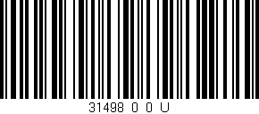 Código de barras (EAN, GTIN, SKU, ISBN): '31498_0_0_U'