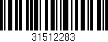 Código de barras (EAN, GTIN, SKU, ISBN): '31512283'