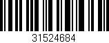 Código de barras (EAN, GTIN, SKU, ISBN): '31524684'
