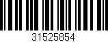 Código de barras (EAN, GTIN, SKU, ISBN): '31525854'