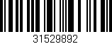 Código de barras (EAN, GTIN, SKU, ISBN): '31529892'
