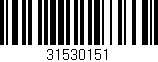 Código de barras (EAN, GTIN, SKU, ISBN): '31530151'