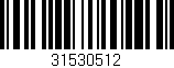 Código de barras (EAN, GTIN, SKU, ISBN): '31530512'