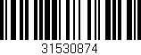 Código de barras (EAN, GTIN, SKU, ISBN): '31530874'