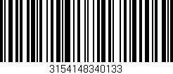 Código de barras (EAN, GTIN, SKU, ISBN): '3154148340133'