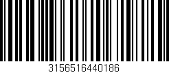 Código de barras (EAN, GTIN, SKU, ISBN): '3156516440186'
