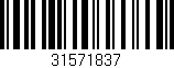 Código de barras (EAN, GTIN, SKU, ISBN): '31571837'