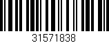 Código de barras (EAN, GTIN, SKU, ISBN): '31571838'