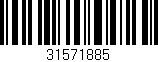 Código de barras (EAN, GTIN, SKU, ISBN): '31571885'
