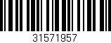 Código de barras (EAN, GTIN, SKU, ISBN): '31571957'