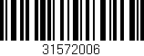 Código de barras (EAN, GTIN, SKU, ISBN): '31572006'