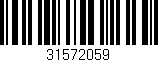 Código de barras (EAN, GTIN, SKU, ISBN): '31572059'