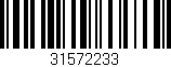 Código de barras (EAN, GTIN, SKU, ISBN): '31572233'