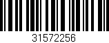 Código de barras (EAN, GTIN, SKU, ISBN): '31572256'