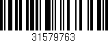 Código de barras (EAN, GTIN, SKU, ISBN): '31579763'