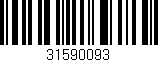 Código de barras (EAN, GTIN, SKU, ISBN): '31590093'