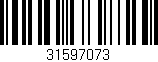 Código de barras (EAN, GTIN, SKU, ISBN): '31597073'