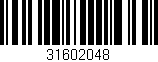 Código de barras (EAN, GTIN, SKU, ISBN): '31602048'